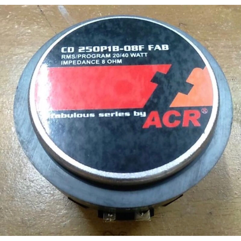 Driver tweeter Acr Fabulous CD 250P1B-08F Fabulous