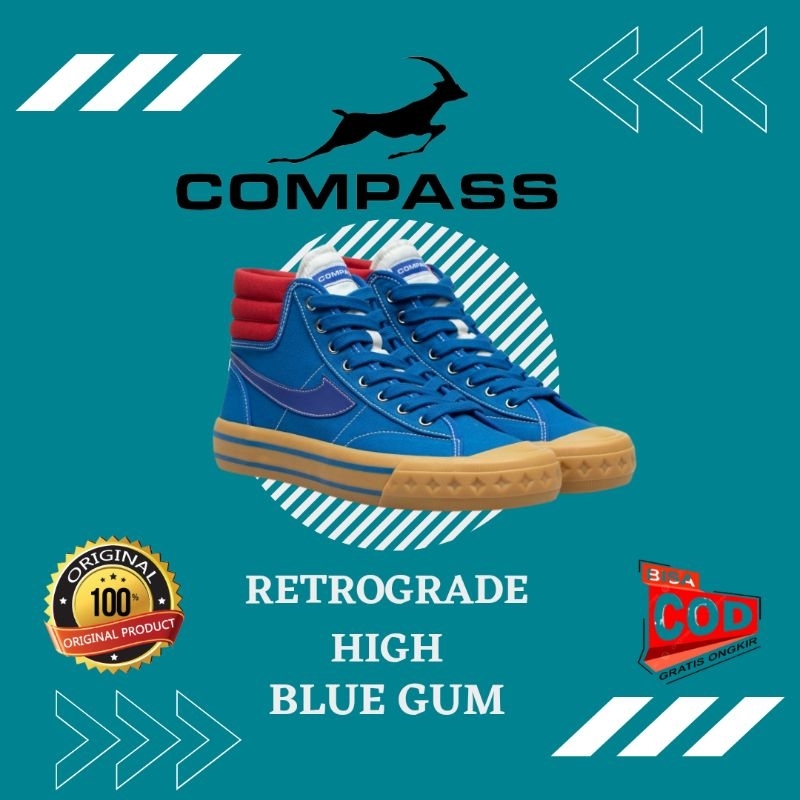 Compass Retrograde High Blue Gum