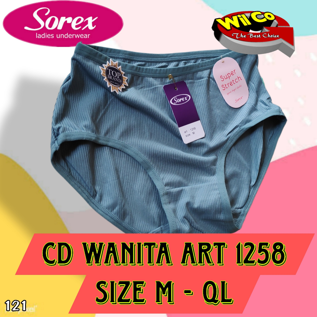 K121 CELANA DALAM WANITA SUPER STRETCH SIZE M - QL