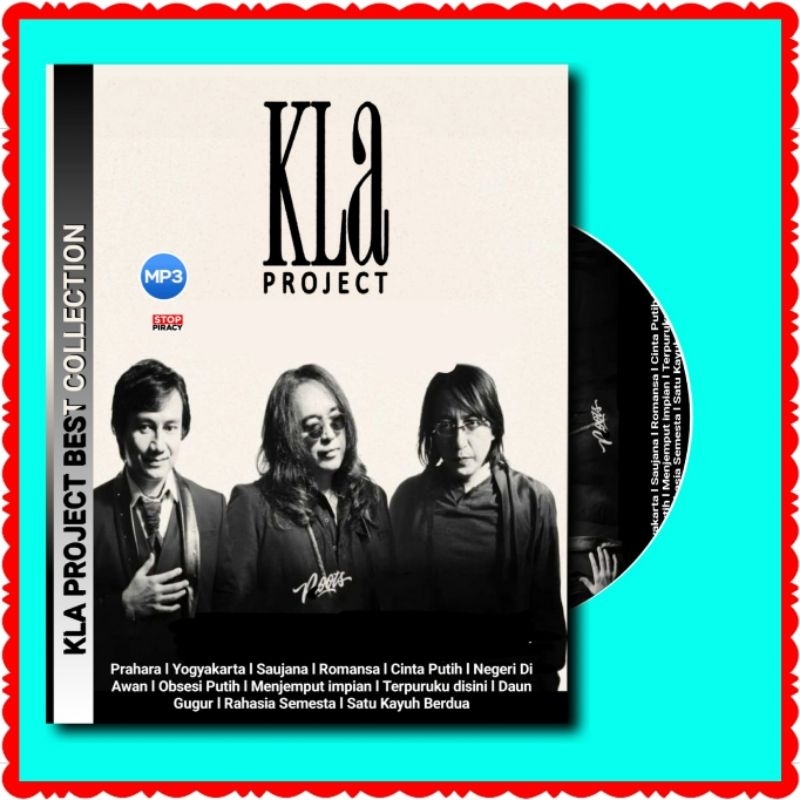 KASET CD MP3 LAGU KLA PROJECT-LAGU POP-LAGU TEMBANG KENANGAN-LAGU POP KENANGAN NOSTALGIA-LAGU POP TA