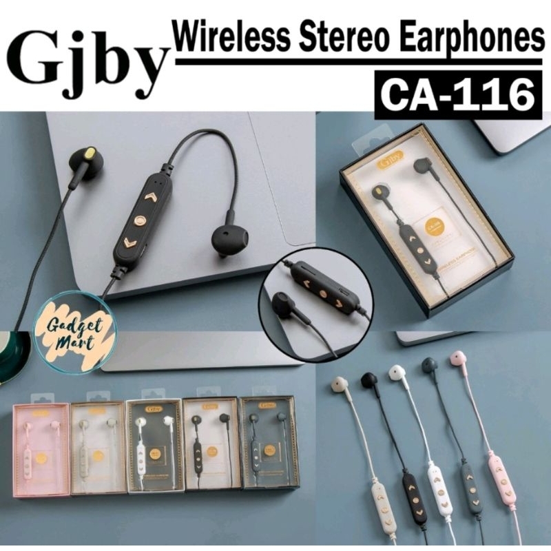 GJBY CA-116 SPORT BLUETOOTH HEADSET 5.0 PORTABLE BLUETOOTH HEADSET