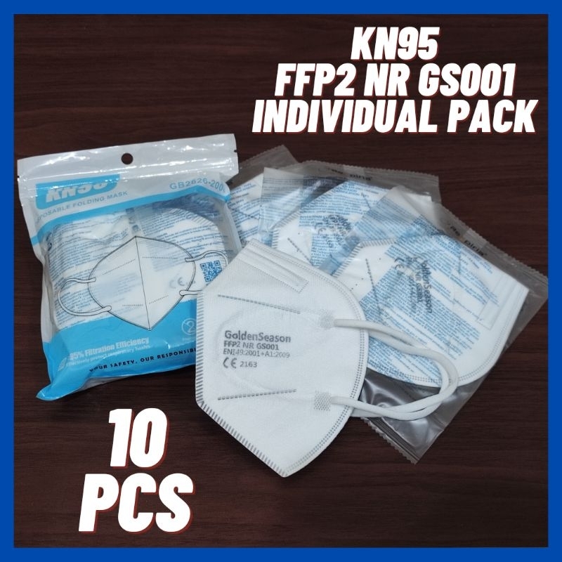 Masker KN95 Headloop &amp; Earloop Standar FFP2 NR KN 95 Individual pack isi 10pcs