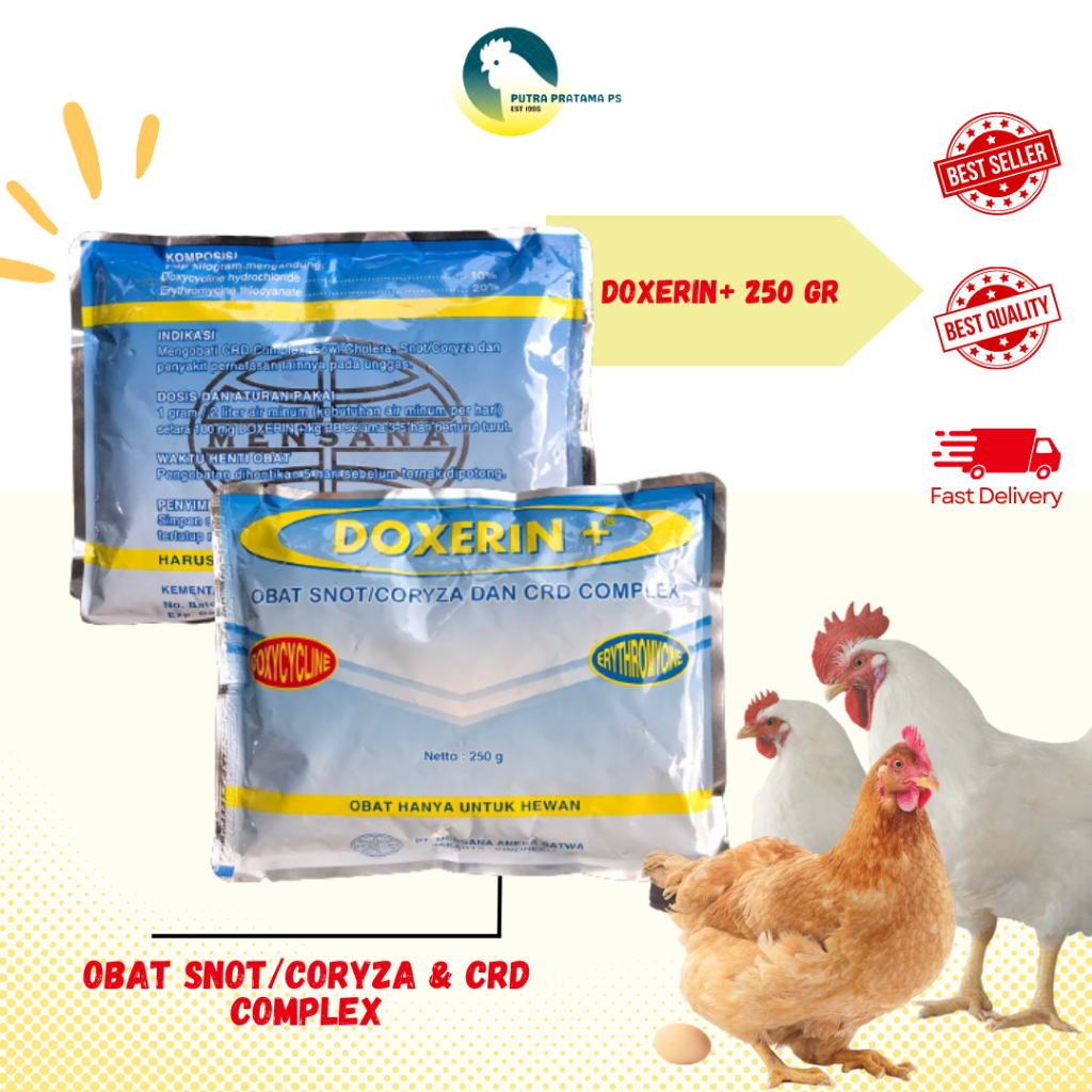 DOXERIN PLUS 250 GRAM OBAT NGOROK SNOT CRD COMPLEX MENSANA