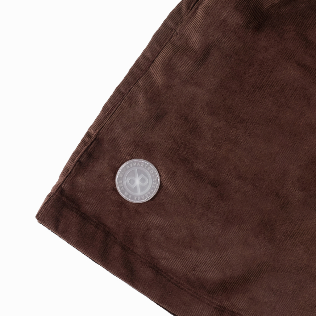 Revartco Brown Corduroy Shorts