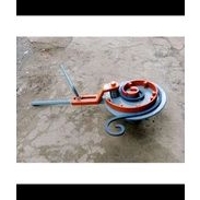 Alat Bending Besi Tempa Ulir Beton Tekuk Plat Strip Letter S Nako Ornamen Pagar C