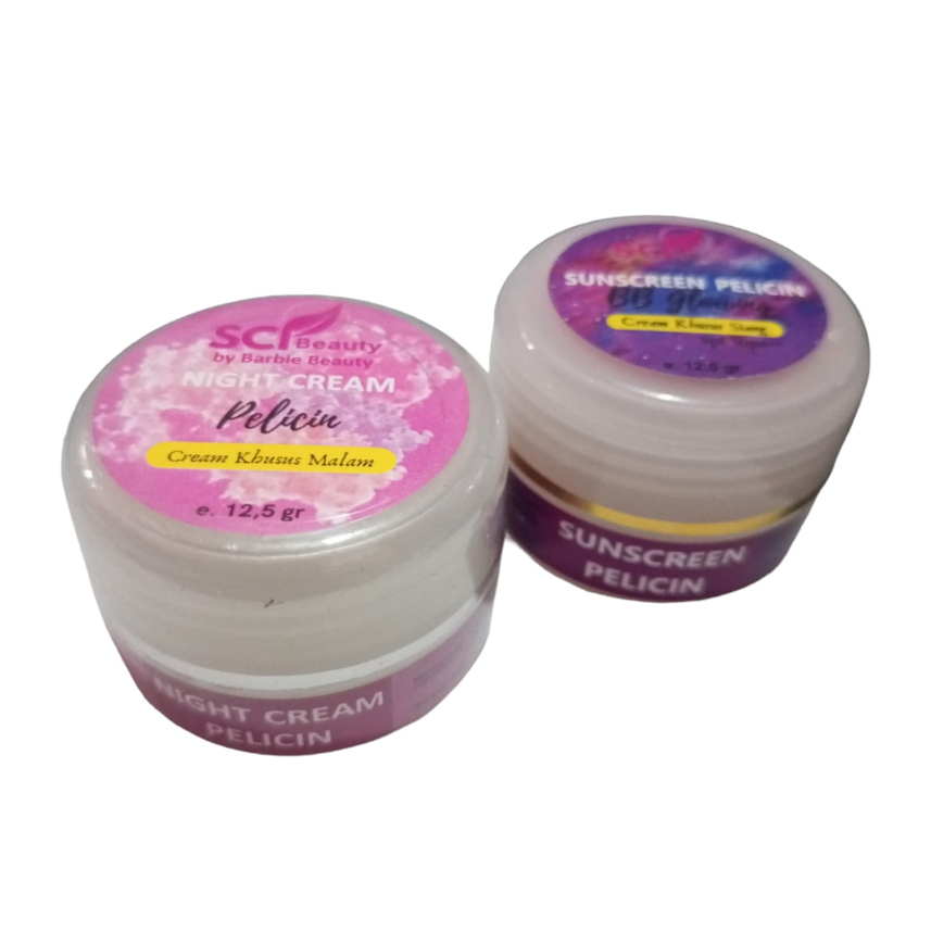 SCIbeauty Cream Pelicin Night Dan Sunscreen Pelicin Barbie Beauty