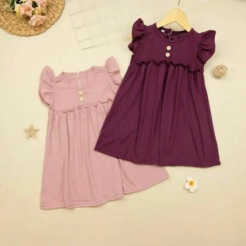 DRESS NAJMA RUFFLE POLOS