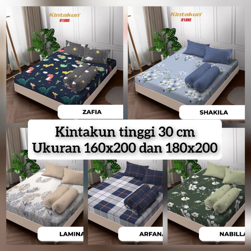 SPREI KINTAKUN TINGGI 30 CM 160X200 180X200 SPECIAL EDITION SPREI TINGGI 30 KINTAKUN