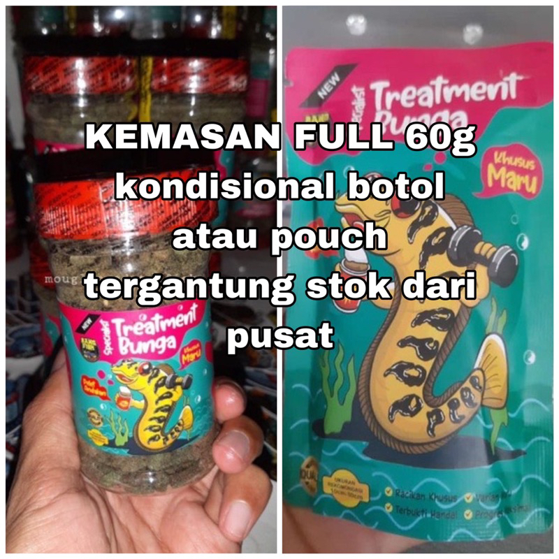 TERMURAH pelet andalan treatmen bunga chana maru pelet maru original bangfish