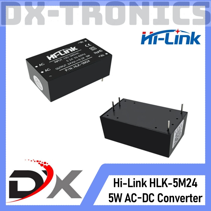 Hi-Link HLK-5M24 AC to DC 24V 5W Isolated Adaptor Power supply HLK5M24