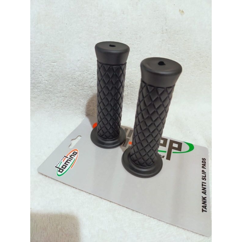 handgrip karet kotak garis vespa matic sprint sarung gas motor vespa matic grip karet hitam vespa ma