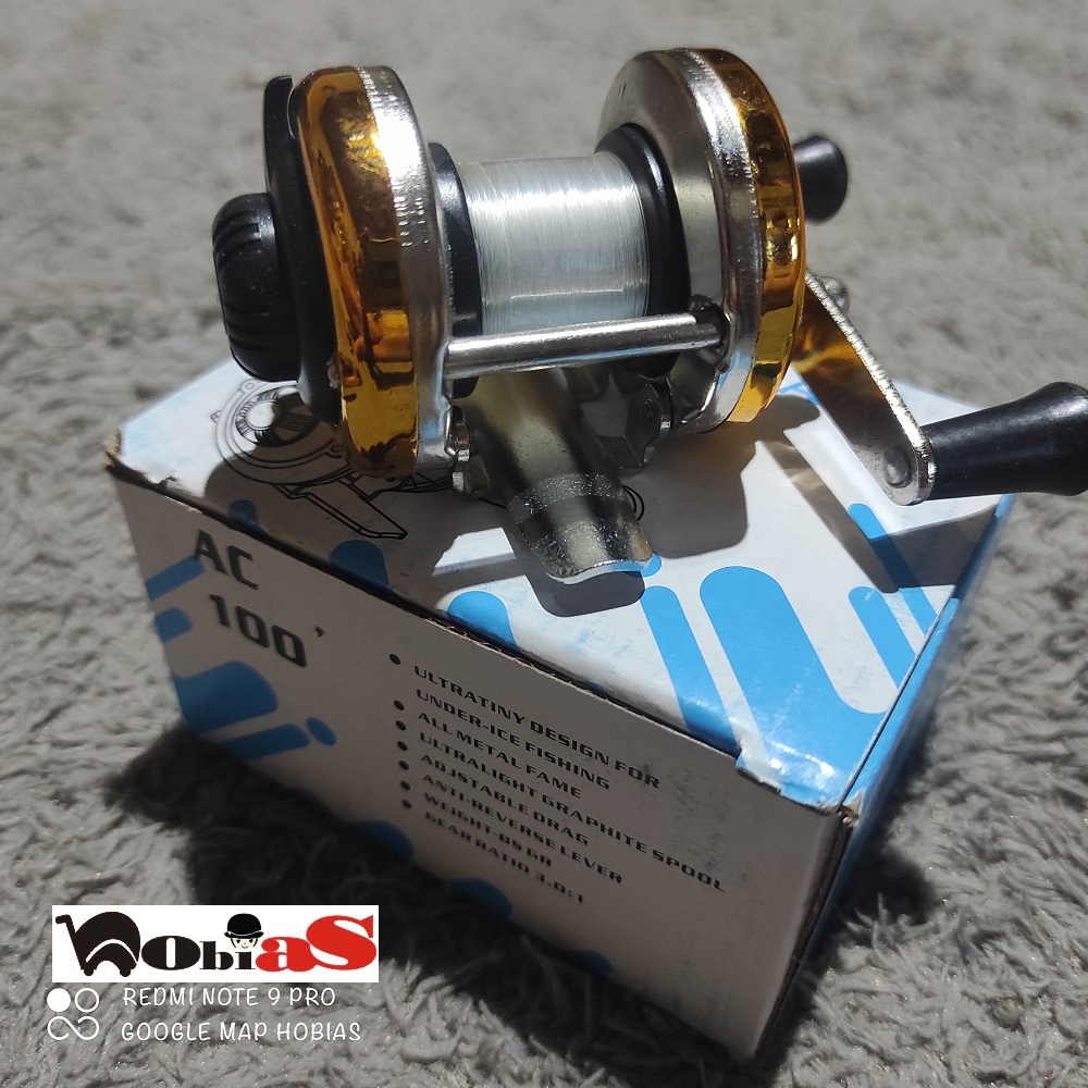Reel pancing Trolling mini ac 100