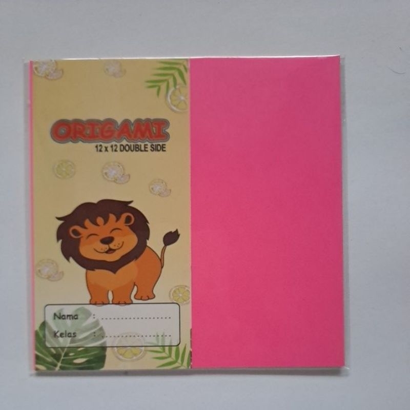 

Origami Murah 2 sisi 12x 12 cm