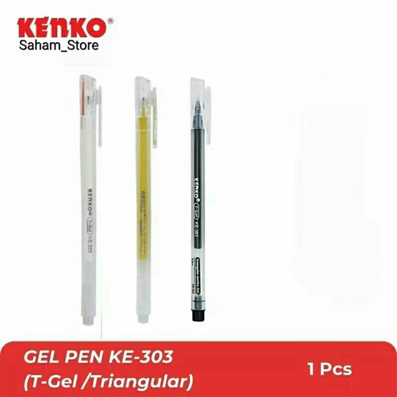 

Bolpoin Kenko KE-303 Gold / White Per Pcs