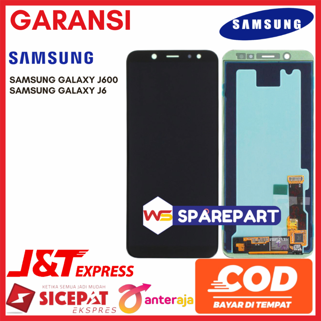 LCD SAMSUNG j6  /  J600 - ORIGINAL FULLSET
