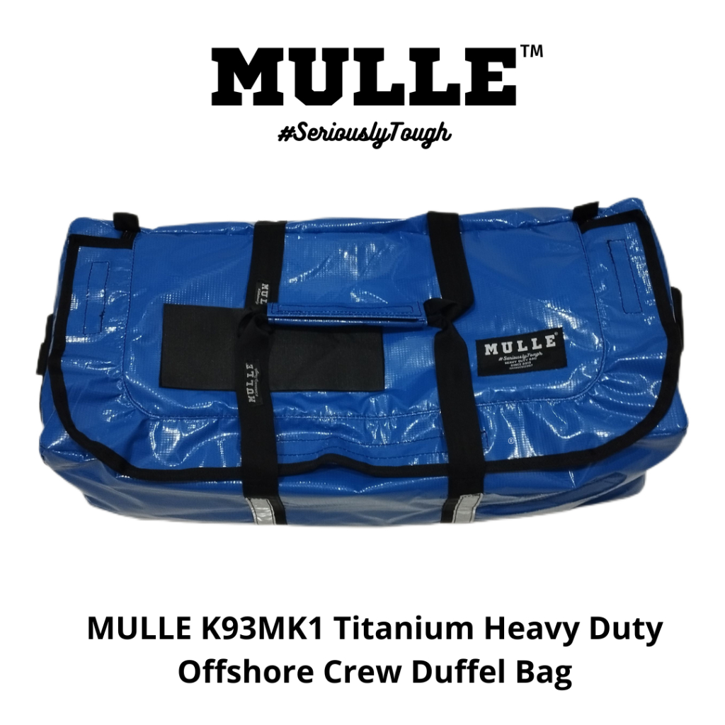 K93 MK1 Titanium MULLE Heavy Duty Offshore Crew Duffel Bag Large