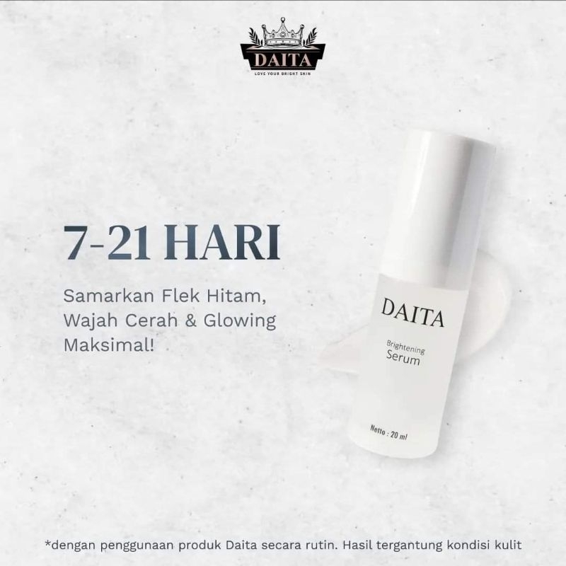 DAITA SERUM|skincare pemutih wajah pembersih wajah