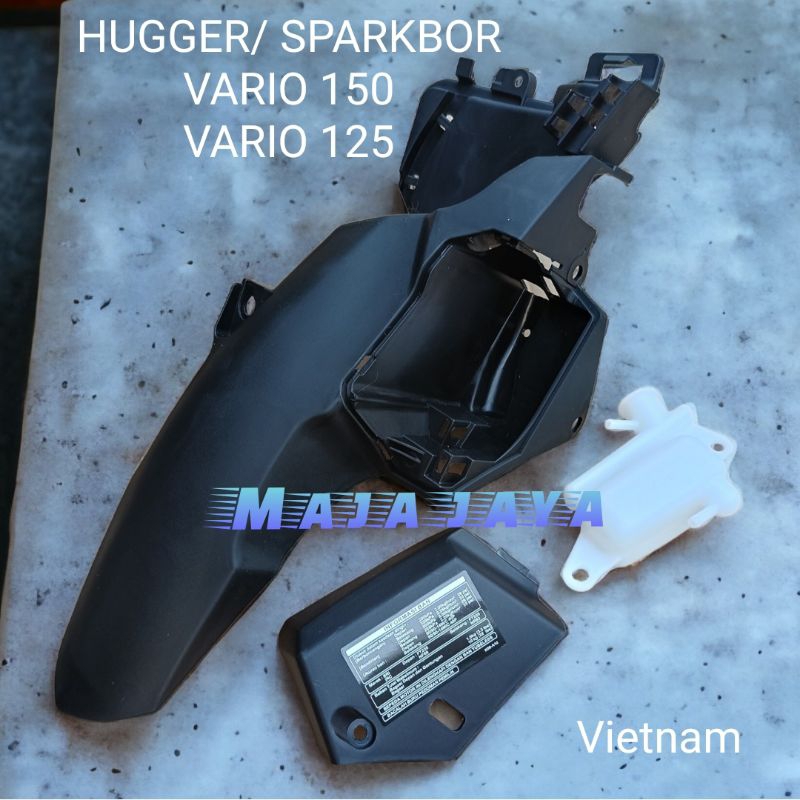 HUGGER SPAKBOR KOLONG VARIO 150 VARIO 125 VIETNAM HITAM DOFF