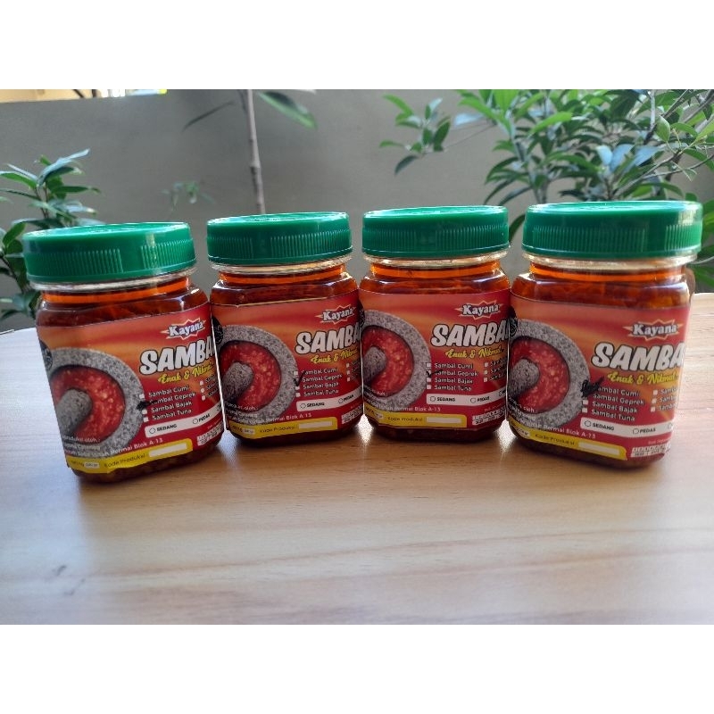 

Kayana Sambal Bawang (geprek)