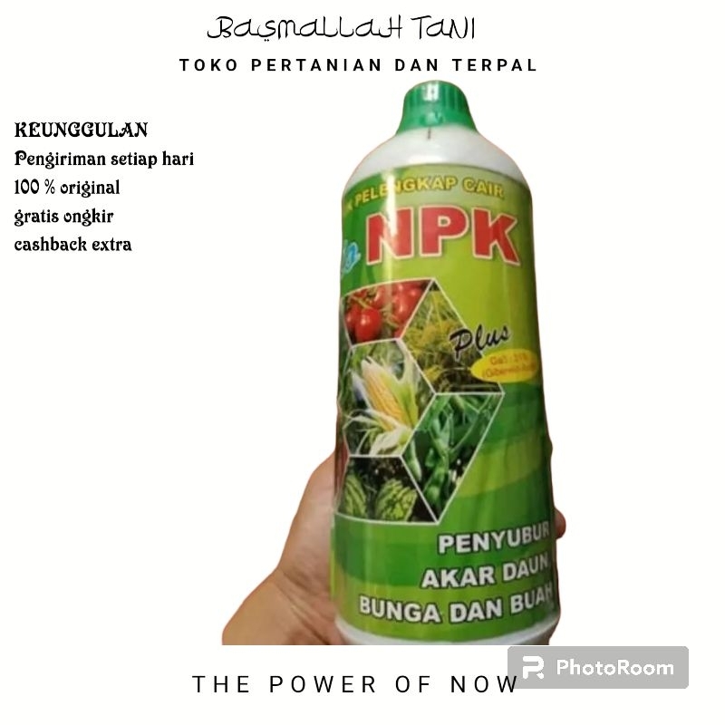 Bio npk cair 500ml dan 1000ml