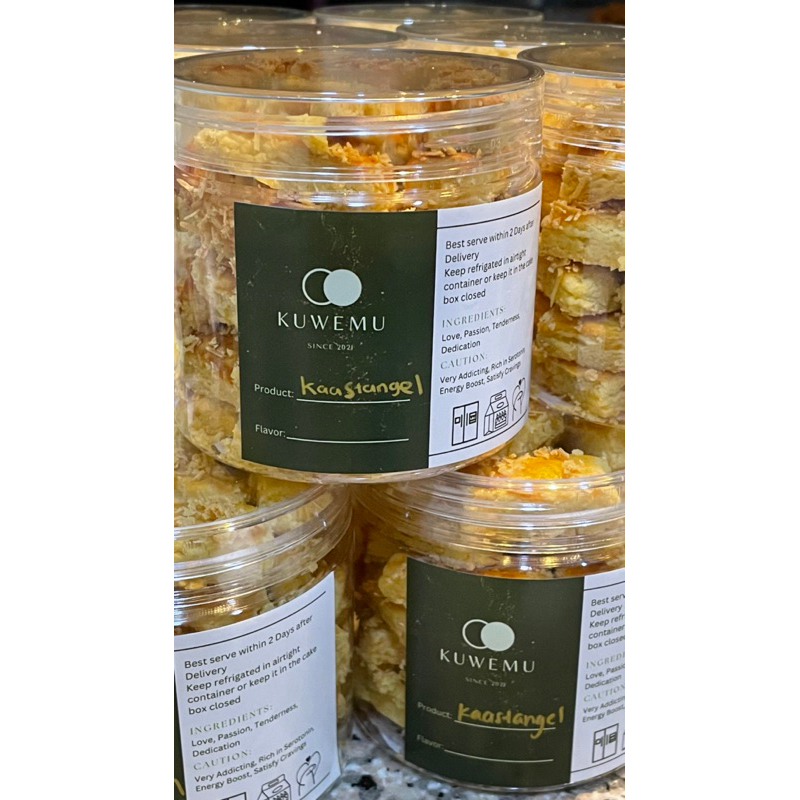 

Kue Kering 500mL Kuwemu (Kaastangel Special dan Sagu Keju)
