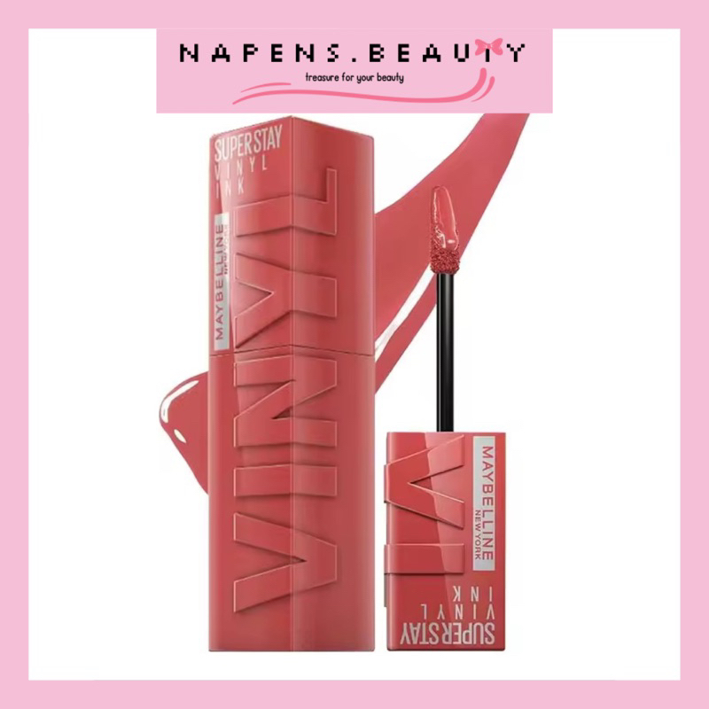 [100% ORI] Maybelline Superstay Vinyl Ink Liquid Lipstik Lipcream Longlasting Waterproof Viral