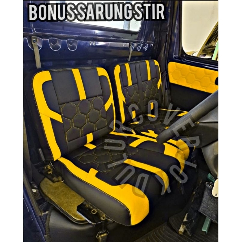 Sarung jok mobil pick up grand max- Cover sarung jok mobil grand max pick up - Lapis jok mobil grand