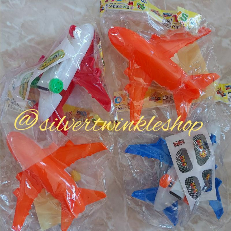 Mainan edukasi anak pesawat boeing tempel menempel stiker sticker alat transportasi transportation k