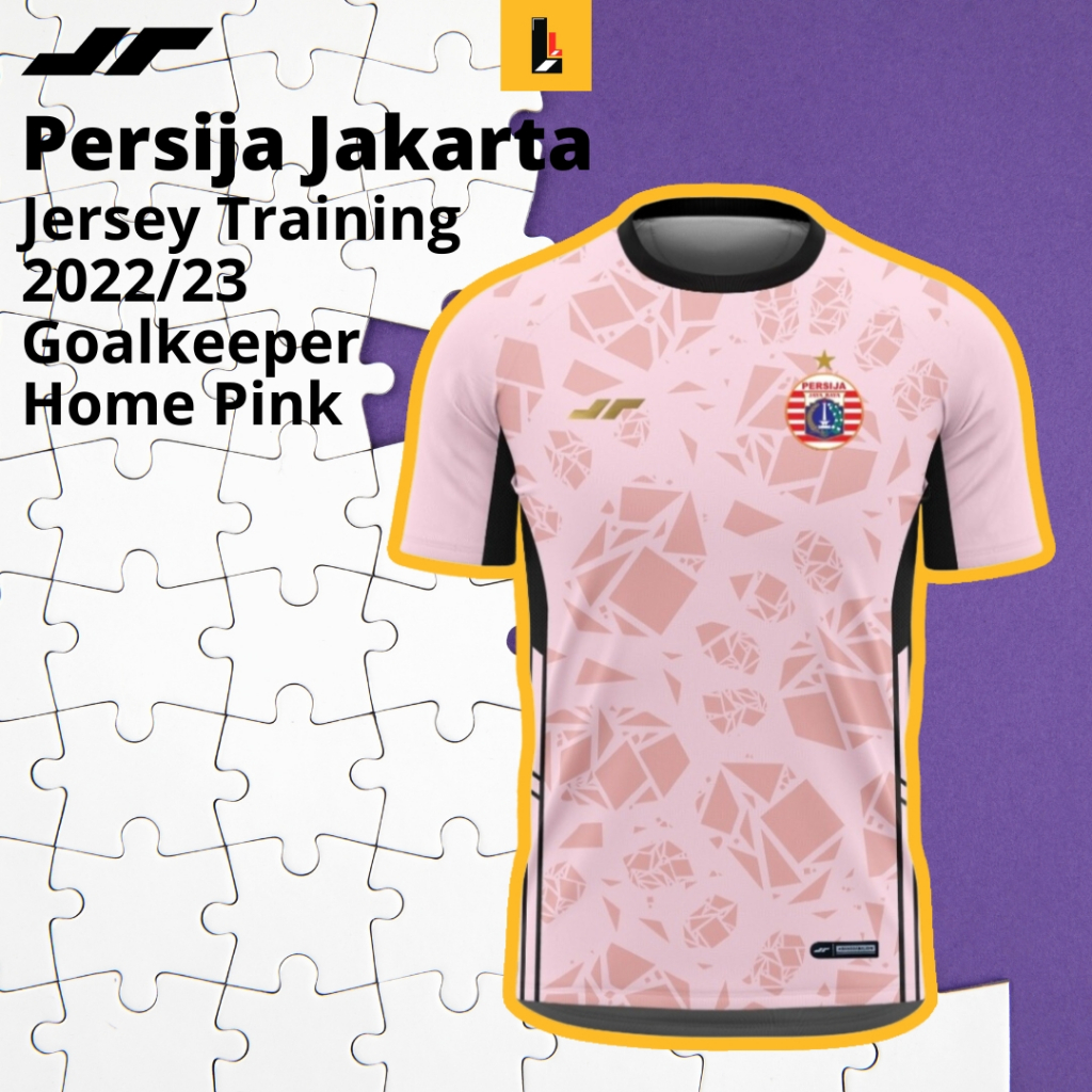Apparel Juara - Jersey Training Original Persija 2022/2023 Goalkeeper Home Pink