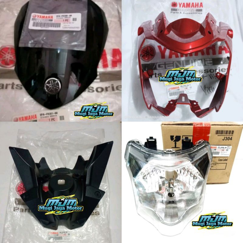 BATOK DEPAN SET VIXION NEW NVL MERAH 2013-2014 ORIGINAL YAMAHA
