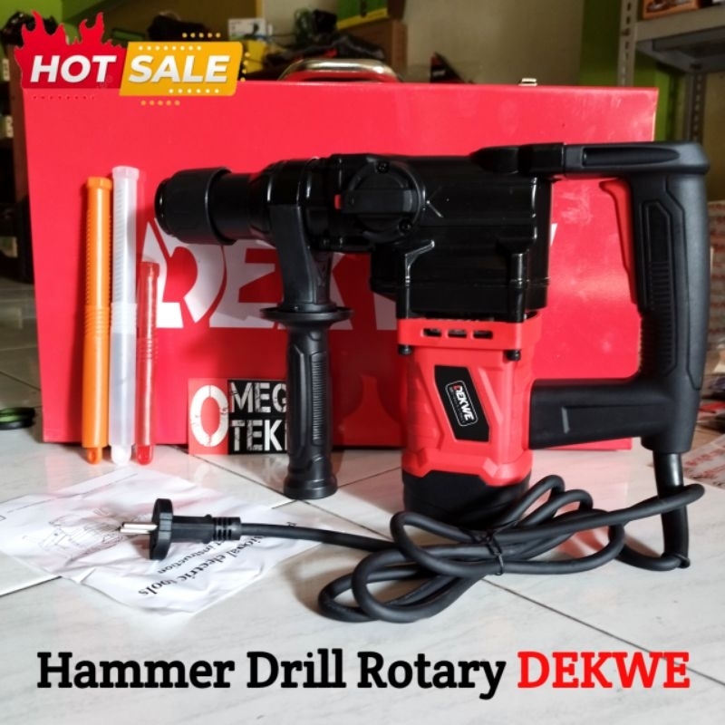Bor Hammer Drill Rotary Dekwe