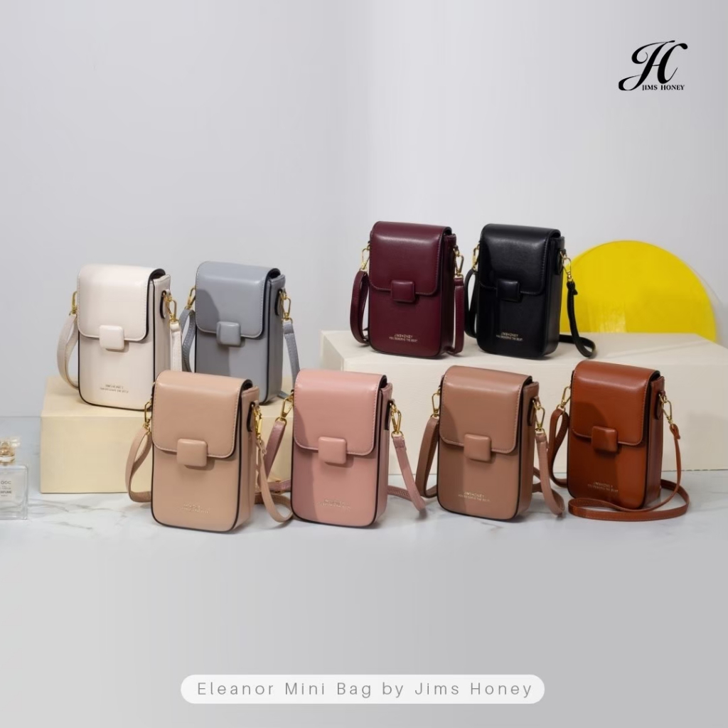 Jims Honey Original Eleanor Mini Bag Tas Selempang Wanita Tas HP Tas Kecil