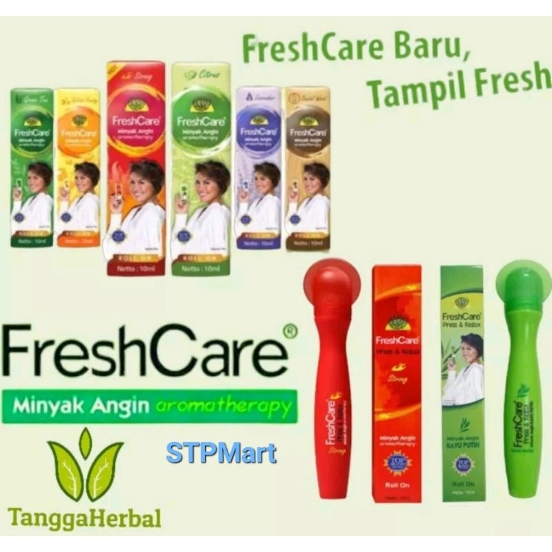 FRESHCARE MINYAK ANGIN AROMATHERAPY ROLL ON 10ML