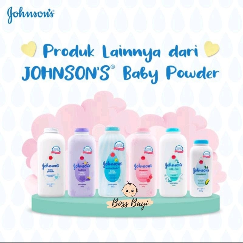 JOHNSONS Baby Powder / Bedak Tabur Bayi