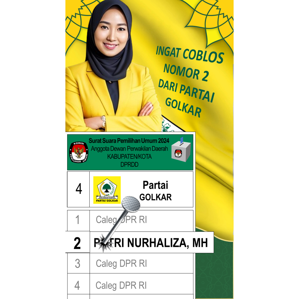 Video Promosi Caleg Animasi (Partai Golkar)