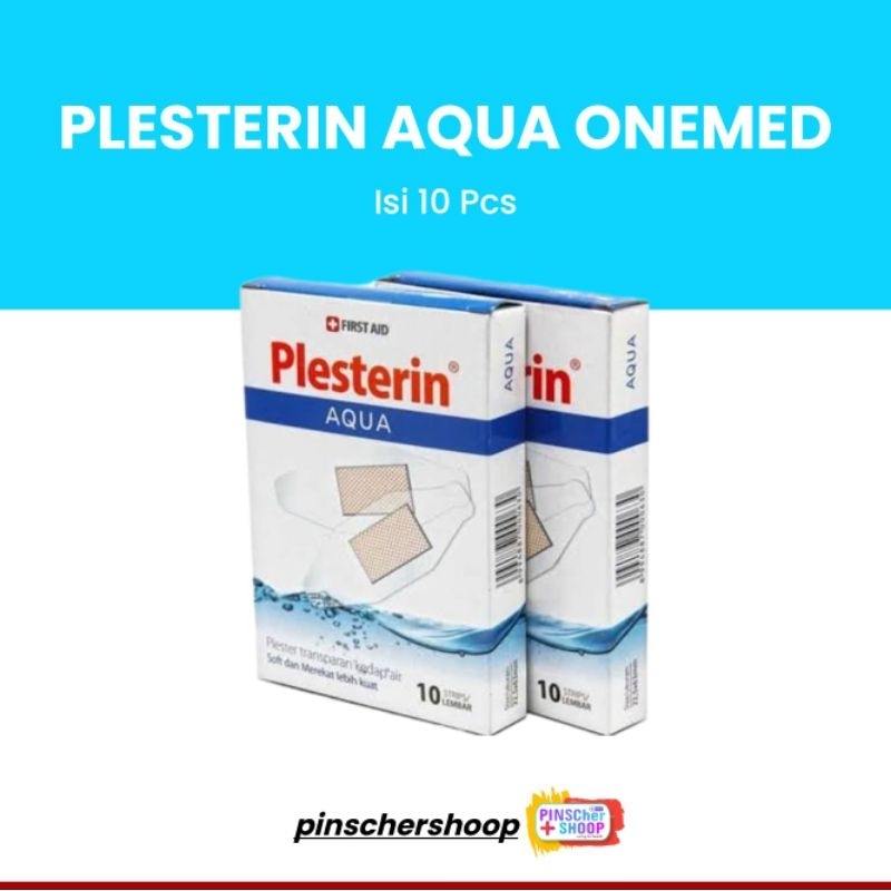 Plesterin Aqua Soft Transparan Anti Air Isi 10 Pcs