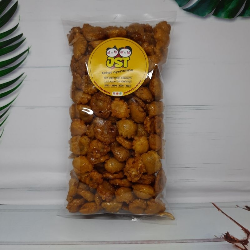 

[250gr] Keripik Emping Melinjo Manis Blinjo Manis Kiloan Jember Snack Time