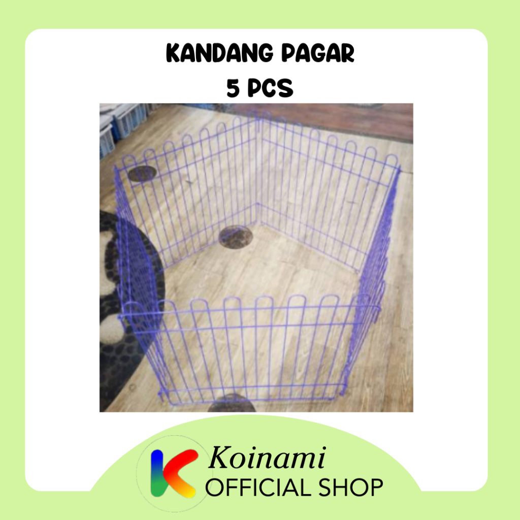 KANDANG PAGAR @ 5 pcs / kandang kucing anjing / hewan / cat &amp; dog