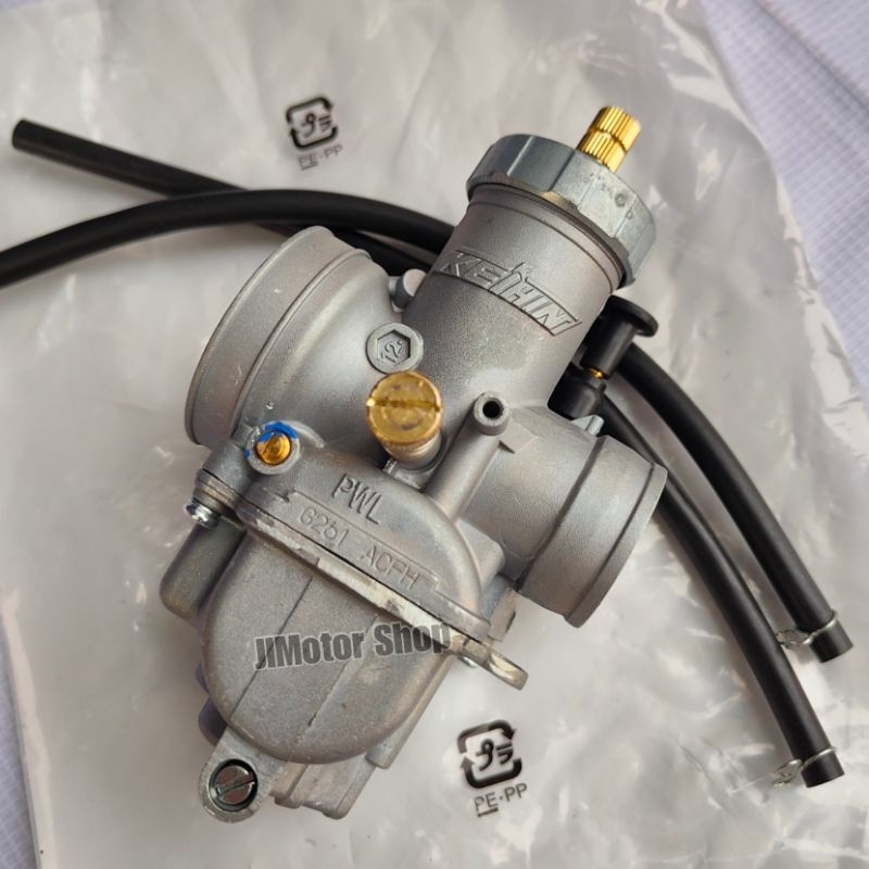 KARBU KARBURATOR PWL 28 KAWASAKI NINJA R SS RR SKEP KUNINGAN TEMBAGA ANTI BARET UNIVERSAL SEMUA MOTOR