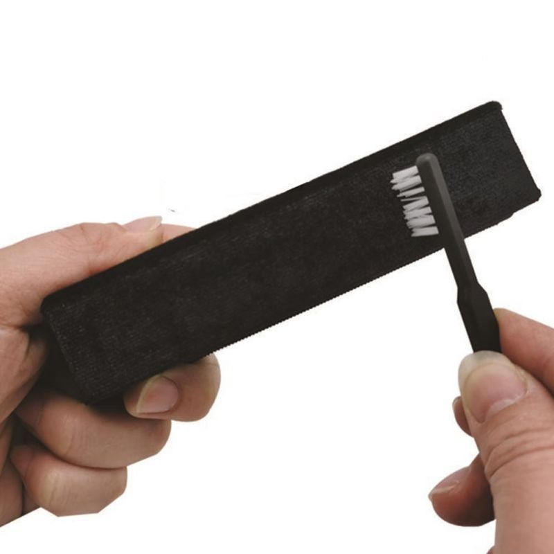 Vinyl Carbon Brush Anti Static Record Cleaner Carbon Fiber Brush Untuk Membersihkan Vinyl