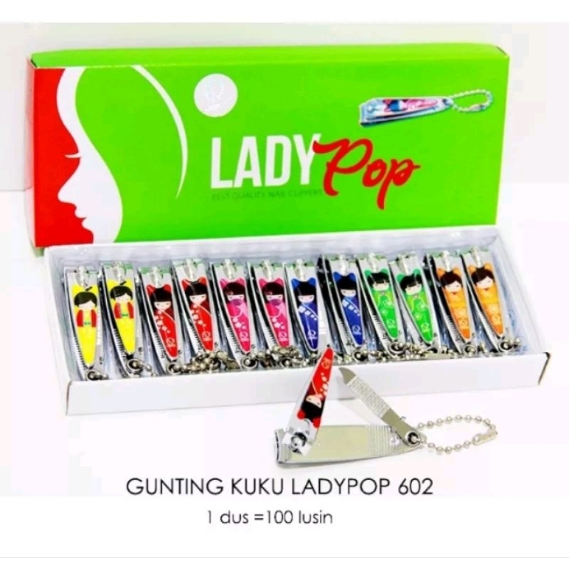 Gunting kuku ladypop tajam