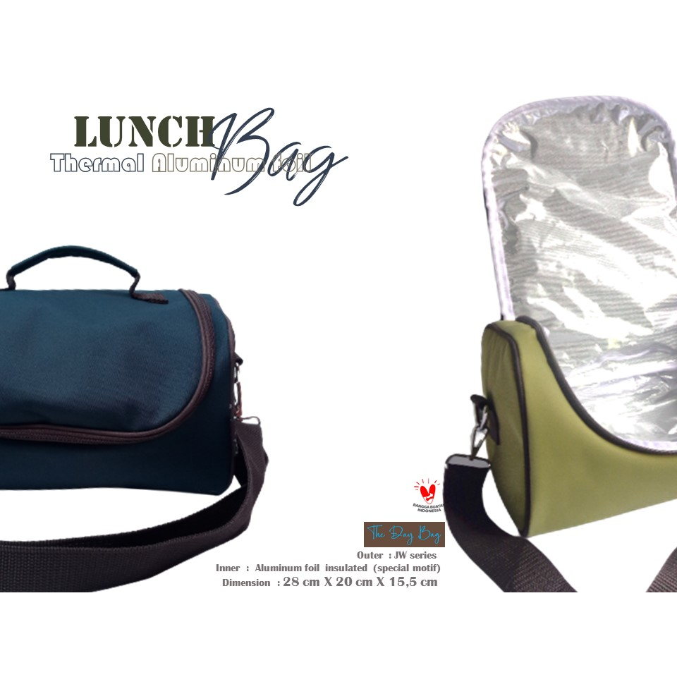 Tas bekal lunch box bagus besar untuk kerja dan sekolah