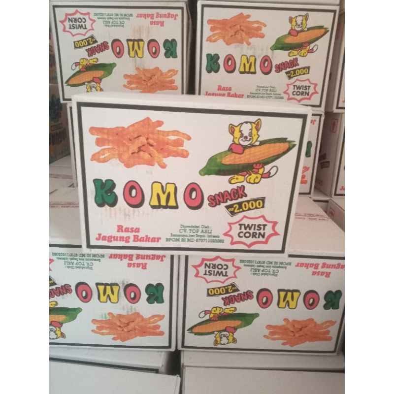 

CIKI KOMO KEMASAN JUMBO 1 DUS ISI 20 BUNGKUS