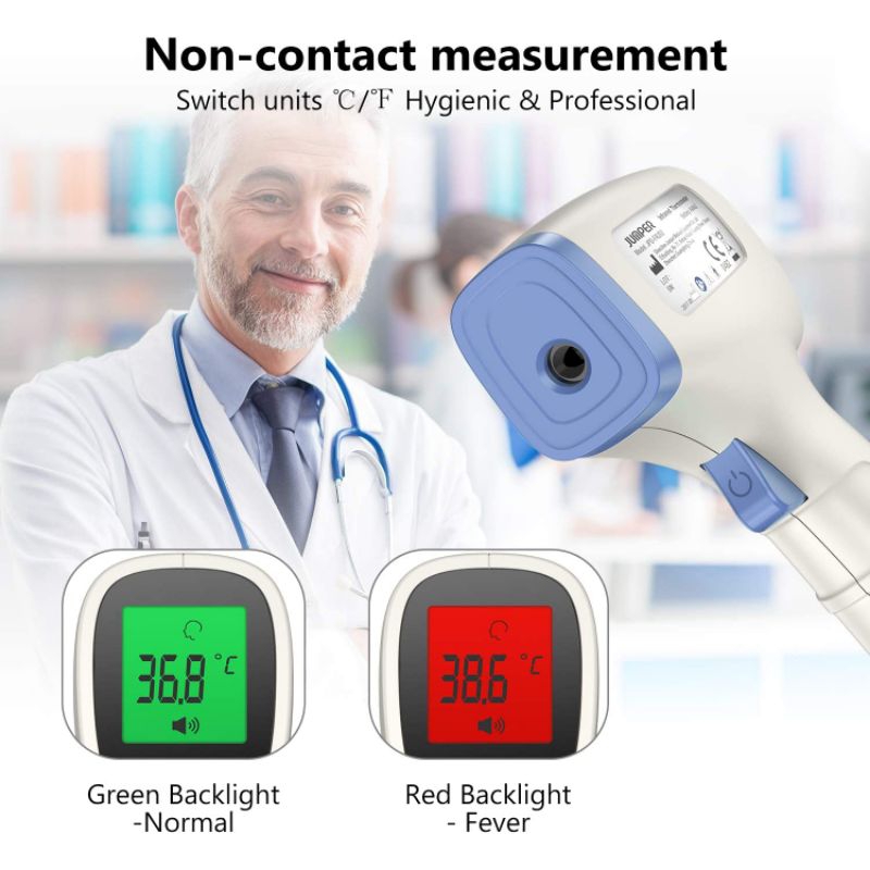 Serenity JPD-FR202 Non-Contact Infrared Thermometer Forehead / Termometer Tembak Suhu Tubuh Dan Objek Benda