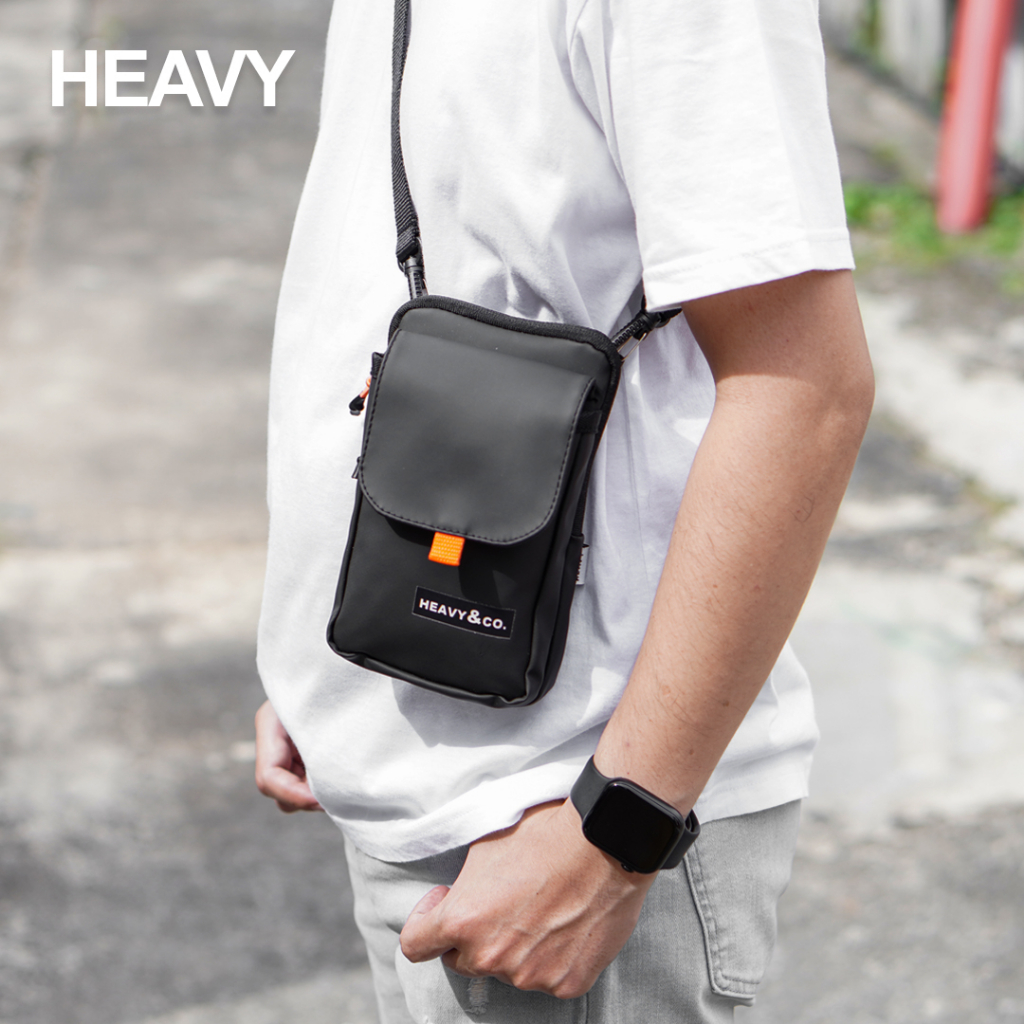 Tas Handphone Heavy - Tas Selempang Hp Waterproof Heavy - Mini Pouch Bag