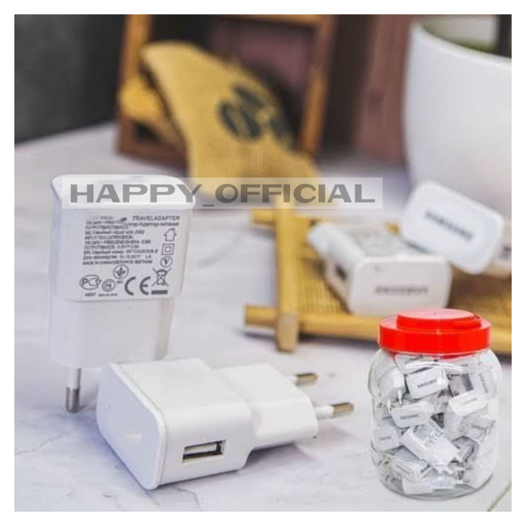 Travel Batok toples 99% SMSNG 1usb 2.1A (Per 1pcs)