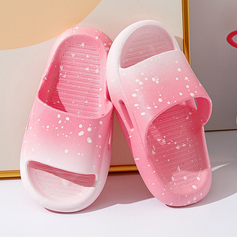 GROSIRTAS LV0303 Sandal Slop Anak Import Jelly Ombre 2 Warna Kekinian