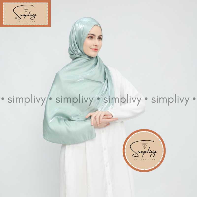 [Simplivy] Pashmina Shimmer Silk New Collection