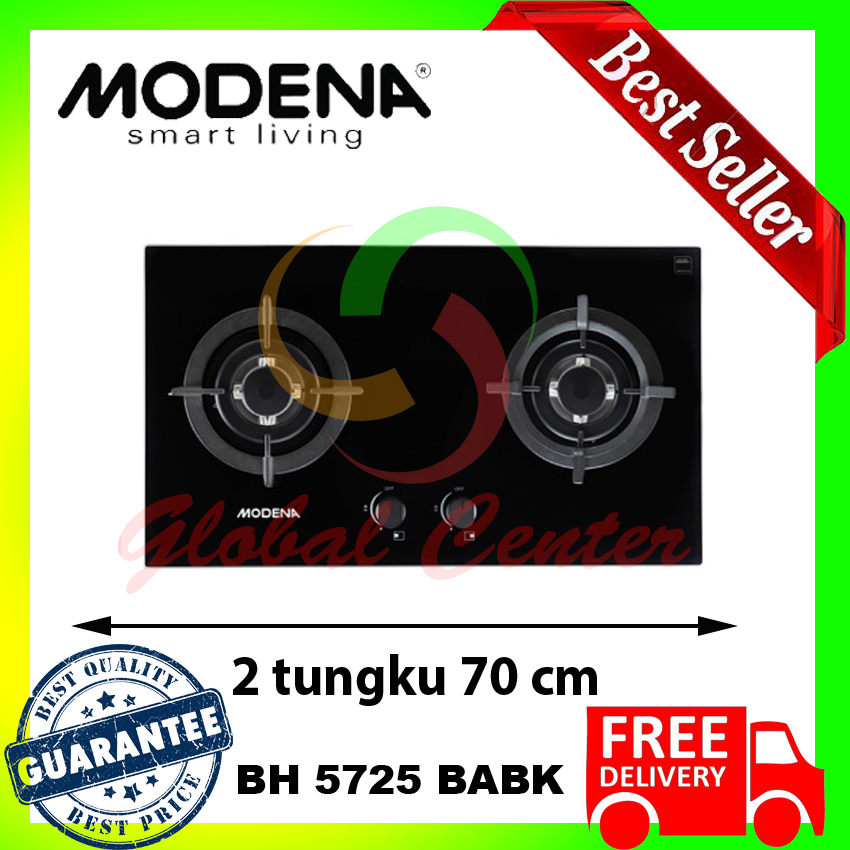 KOMPOR 2 TUNGKU MODENA BH 5725 BABK - GARANSI RESMI