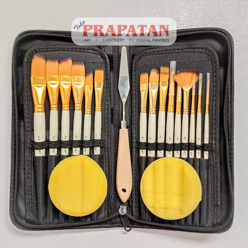 

Kuas Lukis Set Joyko Art Brush BRS-12 | Paint Brush Set